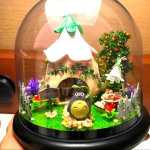 ***reserved*** Totoro light up dollhouse globe